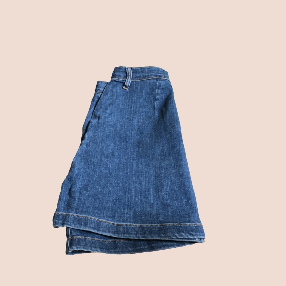 NWT Demin Button Up Skirt - Picture 3 of 6